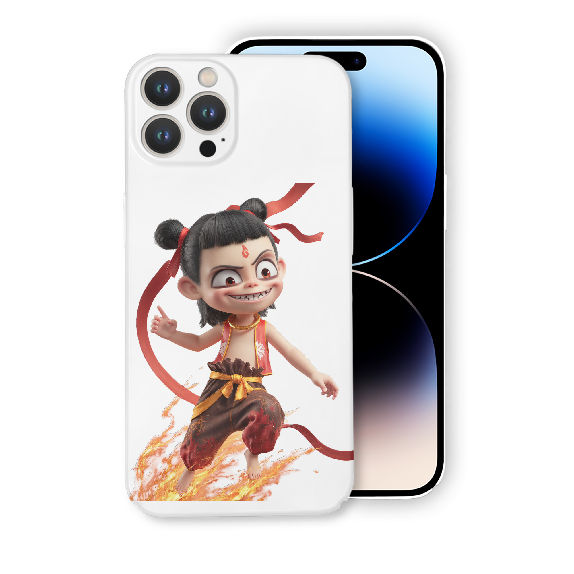 （画像用） Ne Zha 2 ナタ 魔童の大暴れ 【iPhone 14シリーズ対応】ハードケース